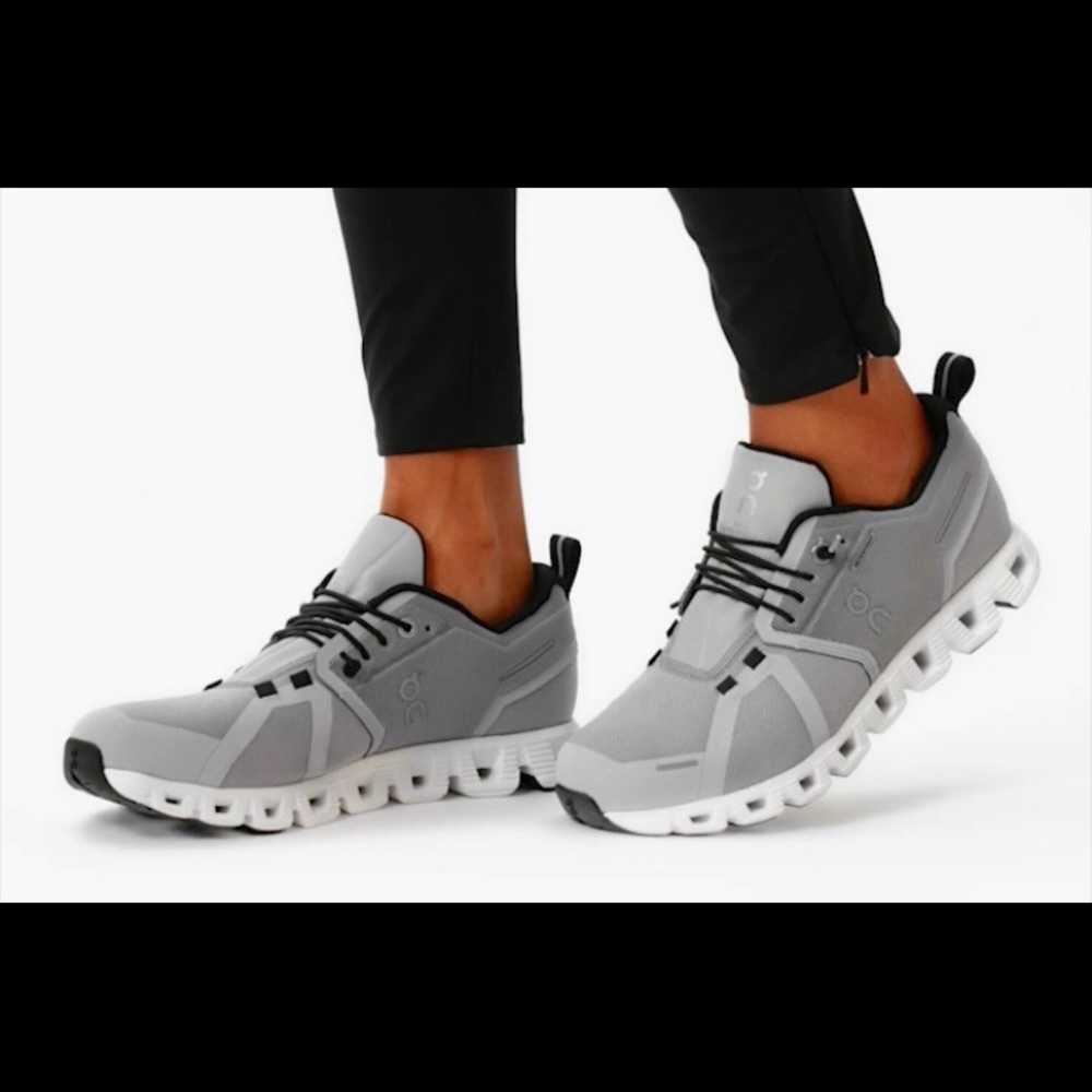On Running Light Gray Athletic Shoes